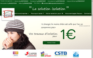 languedocisolation.com website preview