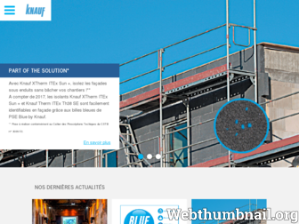 knauf-batiment.fr website preview