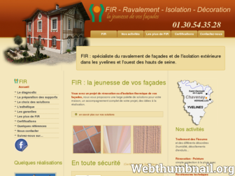 fir.fr website preview