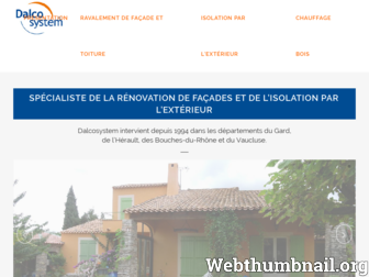 dalcosystem-facade.com website preview