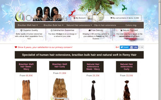 cheveux-naturels.fr website preview