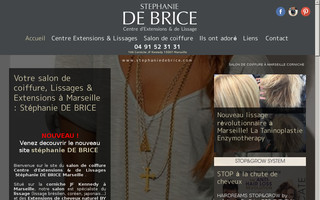 stephaniedebrice.com website preview