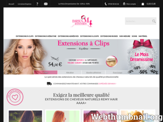dreamextension.fr website preview