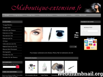 maboutique-extension.fr website preview