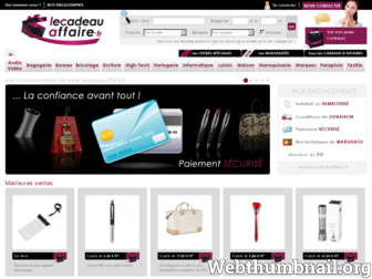 lecadeauaffaire.fr website preview