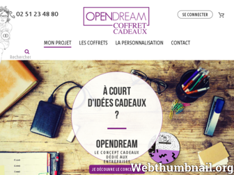 opendream.fr website preview