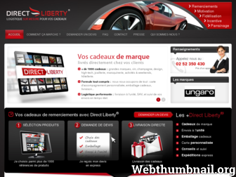 cadeauentreprise.net website preview