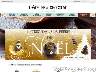 atelierduchocolat.fr website preview