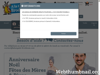 alacigale-brodeuse.com website preview