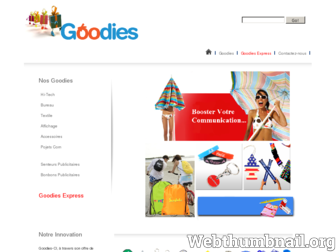 goodies-ci.com website preview