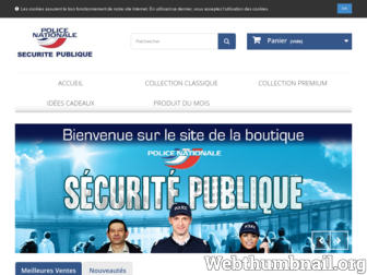 boutiquesecuritepublique.police.jordenen.com website preview