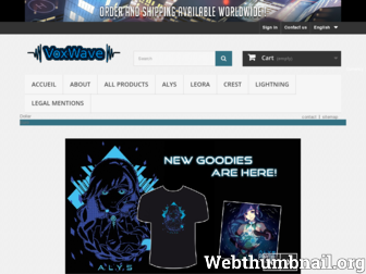 shop.voxwave.fr website preview