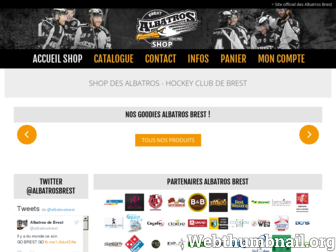 shop-albatrosbrest.com website preview