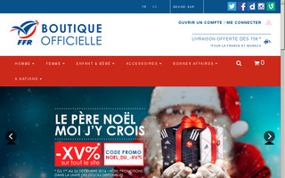 boutique.ffr.fr website preview