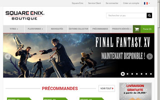 square-enix-boutique.com website preview