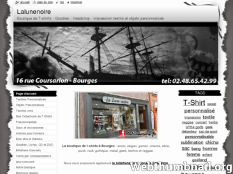 lalunenoire.webnode.fr website preview