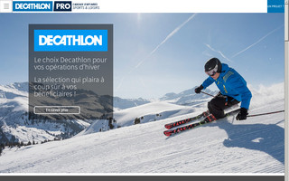 cadeaux.decathlonpro.fr website preview