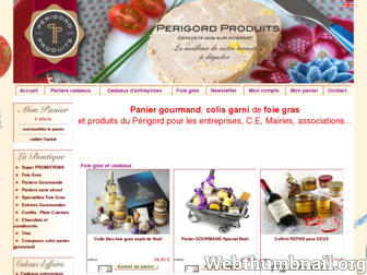 perigord-produits.com website preview