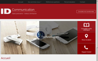 idcommunication.fr website preview