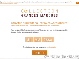 collection-grandes-marques.com website preview
