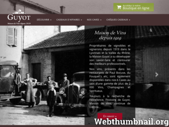 guyot-vins.com website preview