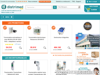 distrimed.com website preview