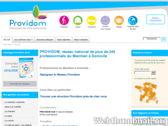 providom.fr website preview