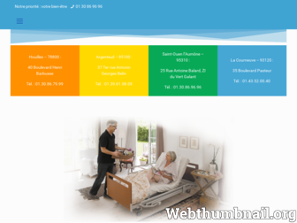 materiel-medical95.fr website preview