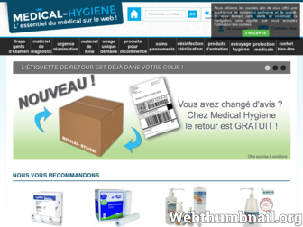 medical-hygiene.com website preview