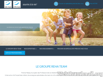 reha-team.fr website preview