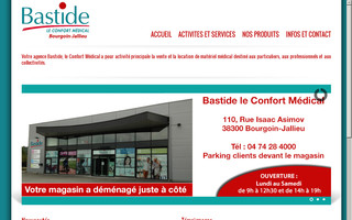 bastide-bourgoin.com website preview