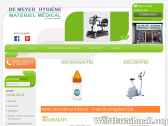demeyer-hygiene.fr website preview