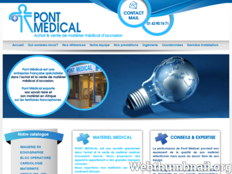 pont-medical.fr website preview