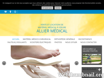 allier-medical.fr website preview