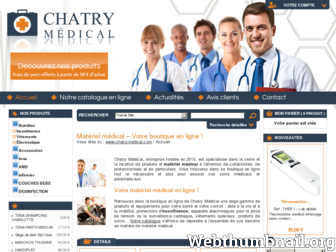 chatrymedical.com website preview