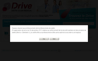 drive.districlubmedical.fr website preview