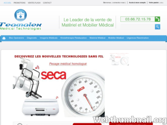 teamalex-medical.fr website preview