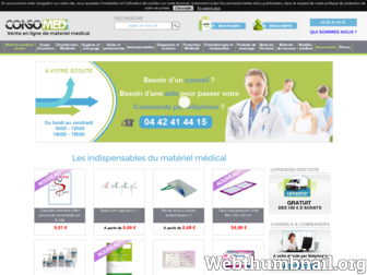 consomed.fr website preview