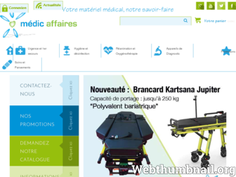 medicaffaires.com website preview