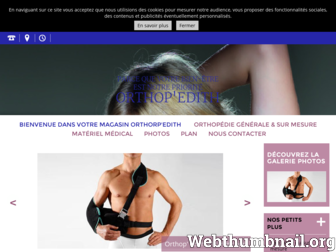 orthopedith-hardricourt.fr website preview