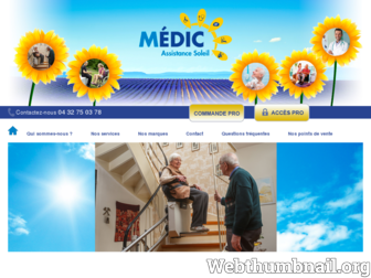medicassistance-soleil.fr website preview