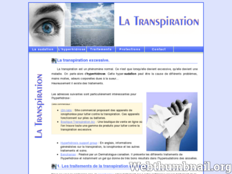 la-transpiration.org website preview