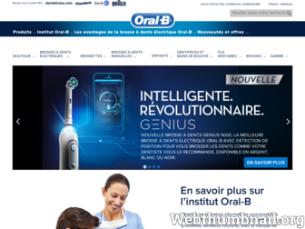 oralb.fr website preview