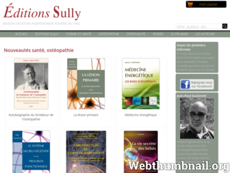 editions-sully.com website preview