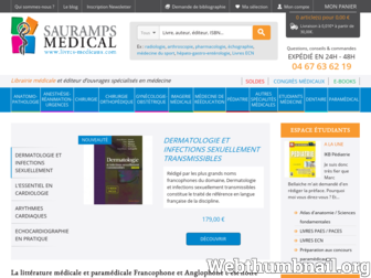 livres-medicaux.com website preview