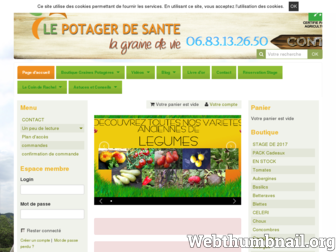 lepotagerdesante.com website preview