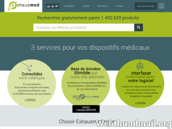 exhausmed.com website preview