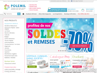 polemil.net website preview