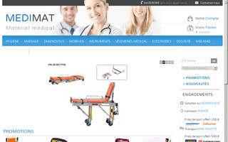 medimat-materiel-medical.fr website preview