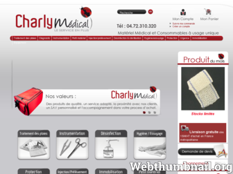 charlymedical.fr website preview